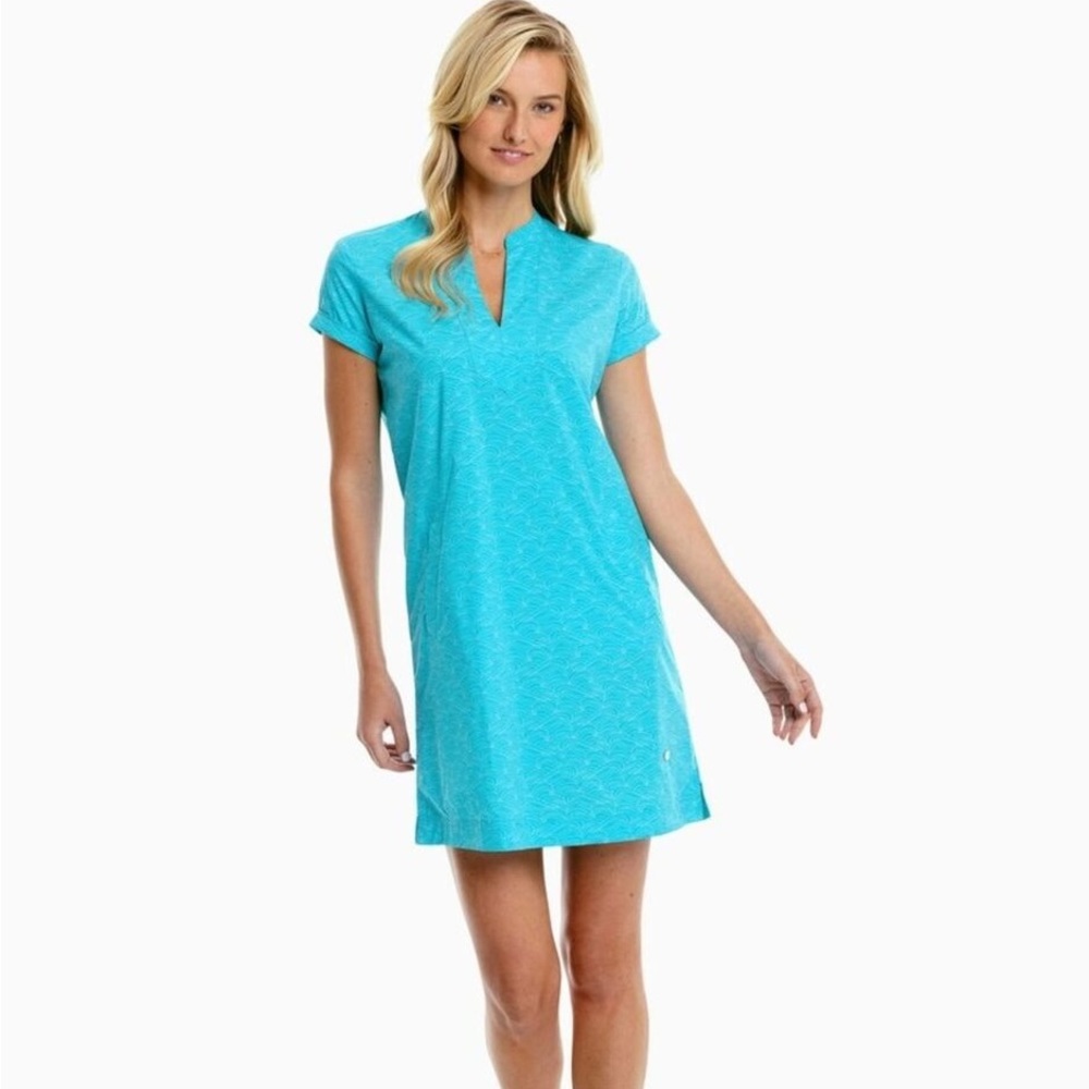 Southern Tide women blue dress NWT small